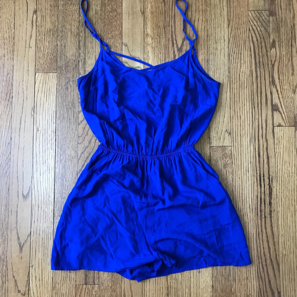 Blue H&M romper